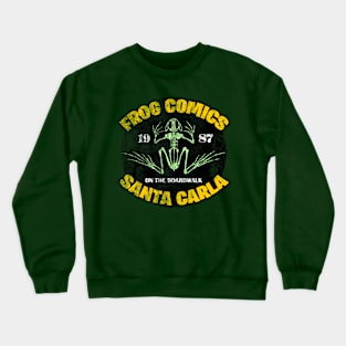 Frog Comics, distressed Crewneck Sweatshirt